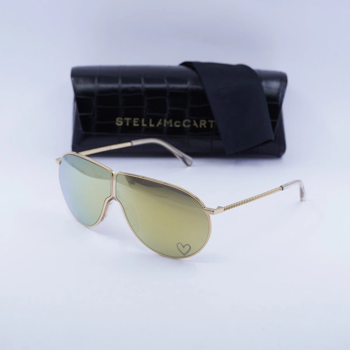 Stella McCartney Gold Sunglasses for Women for sale | eBay display picture 2
