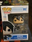 FUNKO POP ANIMATIONS SWORD ART ONLINE KIRITO # 992 EXCLUSIVE FYE 2021