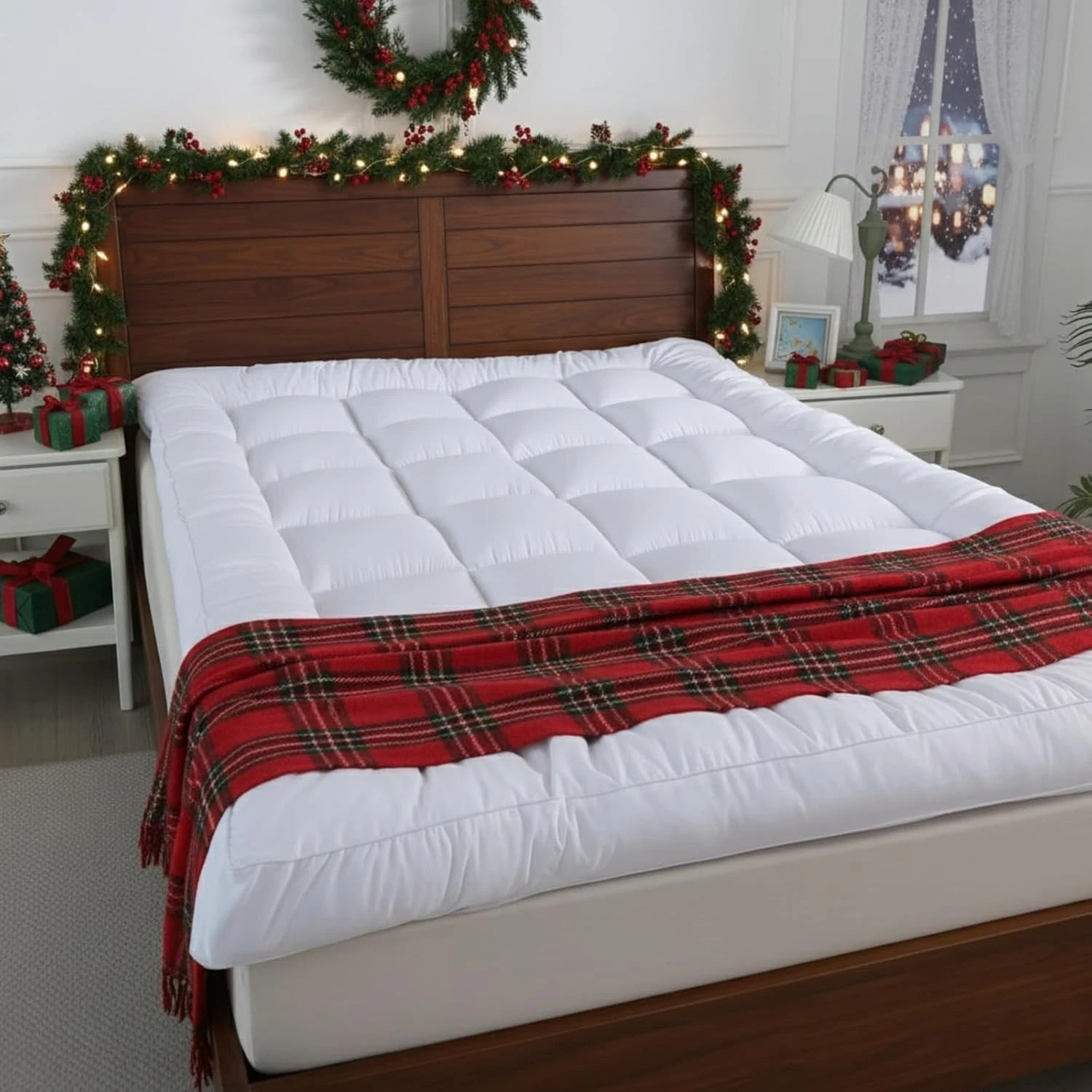 Ultimate Deep Sleep Mattress Topper 10cm Deep Thick Cover Pad