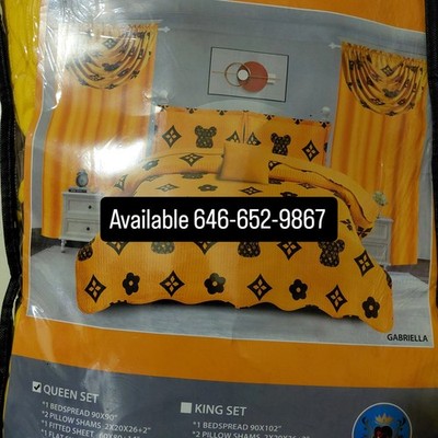 8-pcs BEDSPREAD SET