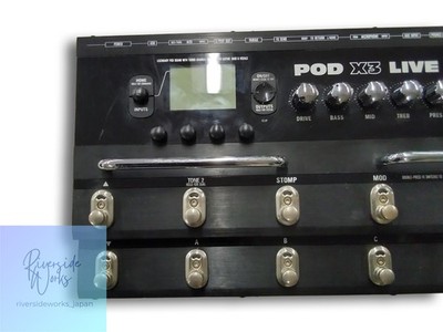 Line 6 Pod X3 Live Multi-effects Pedal for sale online | eBay