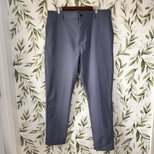 Banana Republic Men's Flat Front Performance Pants. Blue. 40x32. NWT