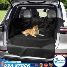 Universal SUV Cargo Liner for Dog-Resistant Dog Mat Pet Dog Seat Cover w/ Bumper
