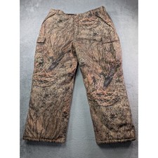 Cabela's Dry-Plus Insulated Hunting Pants Mossy Oak Camo Mens 42 Reg 931015