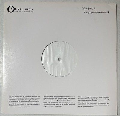 Garbage - No Gods No Masters - Rare 2021 UK 11 track Test Press vinyl LP