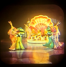 Vintage Disney View-Master reel set featuring Disney on Parade 1973
