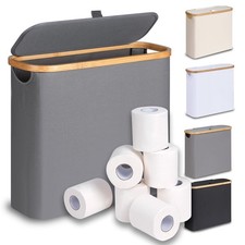 Toilet Paper Basket 28l Toilet Paper Storage With Lid For Bathroom Toilet Paper