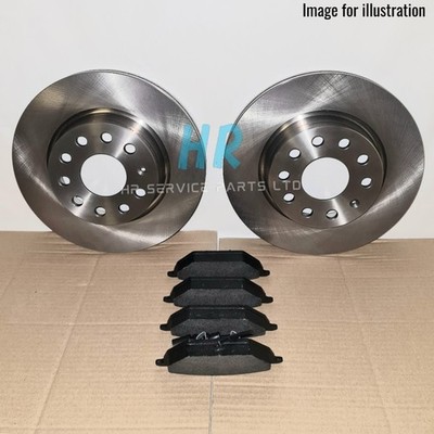 FRONT BRAKE DISCS 312MM & BRAKE PADS SET FOR VW SCIROCCO 1.4 2.0 TSI / R / TDI