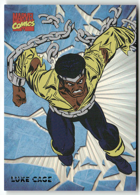 Marvel Comics Evolution Finding Unicorn 2024 CC-127 Luke Cage Blue Parallel