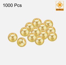 1000pcs Acrylic Round Beads AB Colors 6mm Loose Craft Beads Yellow AB