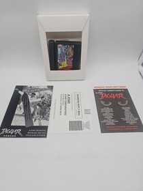 Val D&rsquo;Isere Skiing and Snowboarding manual Atari Jaguar CIB!