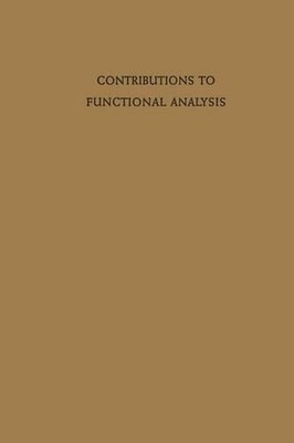 Contributions to Functional Analysis by Jean Leray (German) Paperback Book