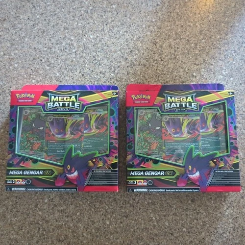 x2 Mega Gengar EX Battle Deck Pokémon TCG New Sealed In Box
