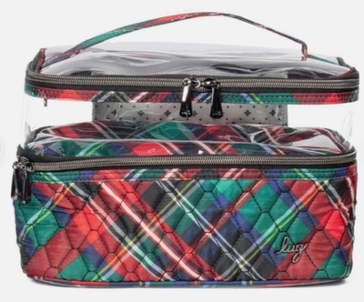 Lug TARTAN PLAID Whoosh Cosmetic Case - NWOT - Retail $65 - SALE!!