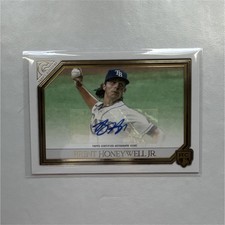 Topps 2021 Gallery Rookie Autograph #RA-BH Brent Honeywell Jr. Rays