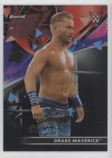 2021 Topps Finest WWE Black Refractor 6/10 Drake Maverick #82 0yx7