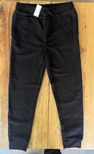 Children s Place Black Joggers Sweatpants Boys L 10/12 New with Tags