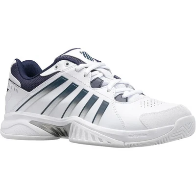K-Swiss Herren RECEIVER V Weiß Tennisschuhe Schuhe Sneaker Sportschuhe NEU