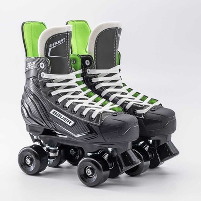 Bauer X-LS Quad Rollschuhe XLS - Sims Street Snakes Rollen