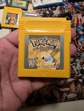 Pokemon Yellow Special Pikachu Edition Game Boy Authentic Tested Working