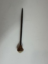 Vintage Decorative Hair Stick w/ Stone Top Handcrafted Hair Pin 7