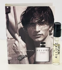 2004 Chanel ALLURE HOMME SPORT Eau de Toilette 0.05oz RARE Edition