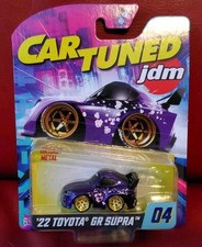 Car Tuned 22 Toyota Gr Supra 04 Series 1 Jdm Gold Wheels New For 2025