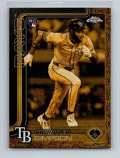 2025 Topps Gilded Collection #CG-6 Chandler Simpson Cast in Gold /199