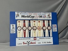 COLLECTION 7 WATCHES SWISS QUALIFICATION FIFA WORLD CUP USA 94  LIMITED