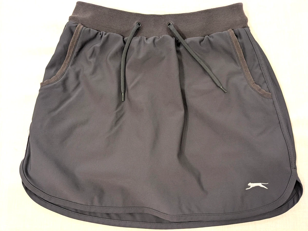 Jupe-short Slazenger Camouflage Gris – Fille – Taille XS – Sportwear