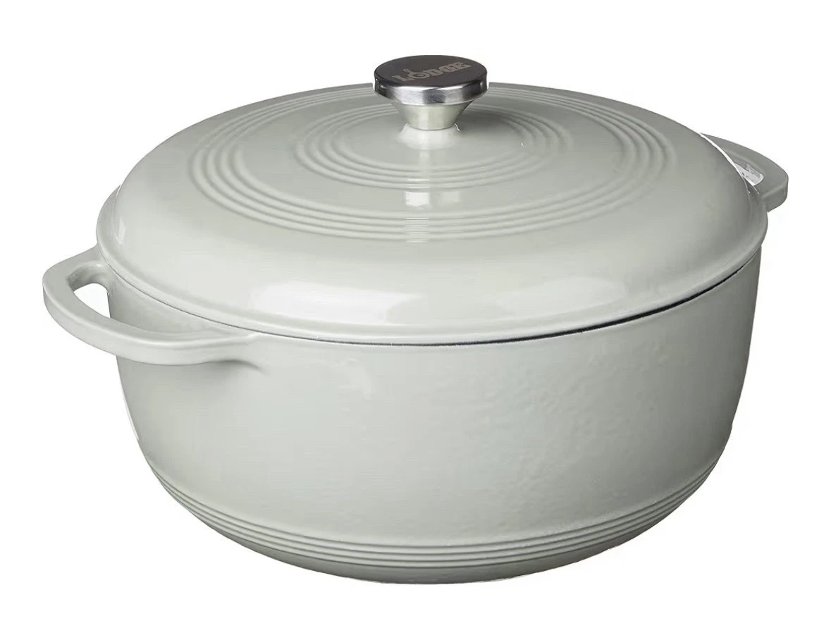 Lodge 7.5 Quart Enameled Cast Iron Dutch Oven with Lid and Dual Handles
Opens in a new window or tab
