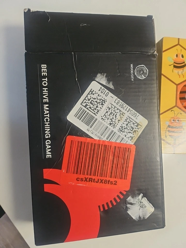 趣味蜜蜂采摘玩具儿童手工抓训练木制游戏蜜蜂 7 件 A21 — 第 4/4 张图片