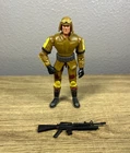 2002 Hasbro - G.I. Joe Dusty (v7) Vs Cobra Action Figure w/Weapon -