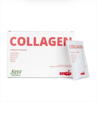 Snep Collagen Hydrolysiert    Vitamin C, E, Biotin & Selen | Keto Friendly | Neu
