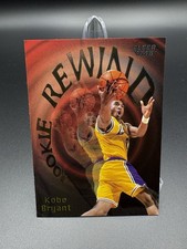 Fleer 1997-98 Rookie Rewind Insert Kobe Bryant Lakers Card #3 of 10. rookie card picture