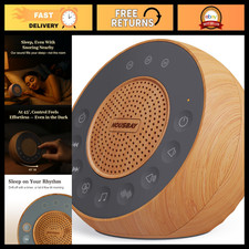 White Noise Machine with 31 Soothing Sounds, 5W Stereo Sound, Timer, Adjustable