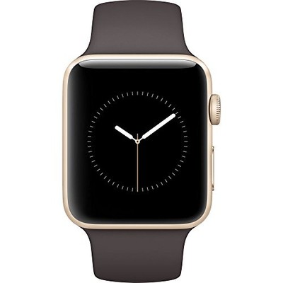 Apple Watch Series 2 42mm Aluminum Case Cocoa Sport Band