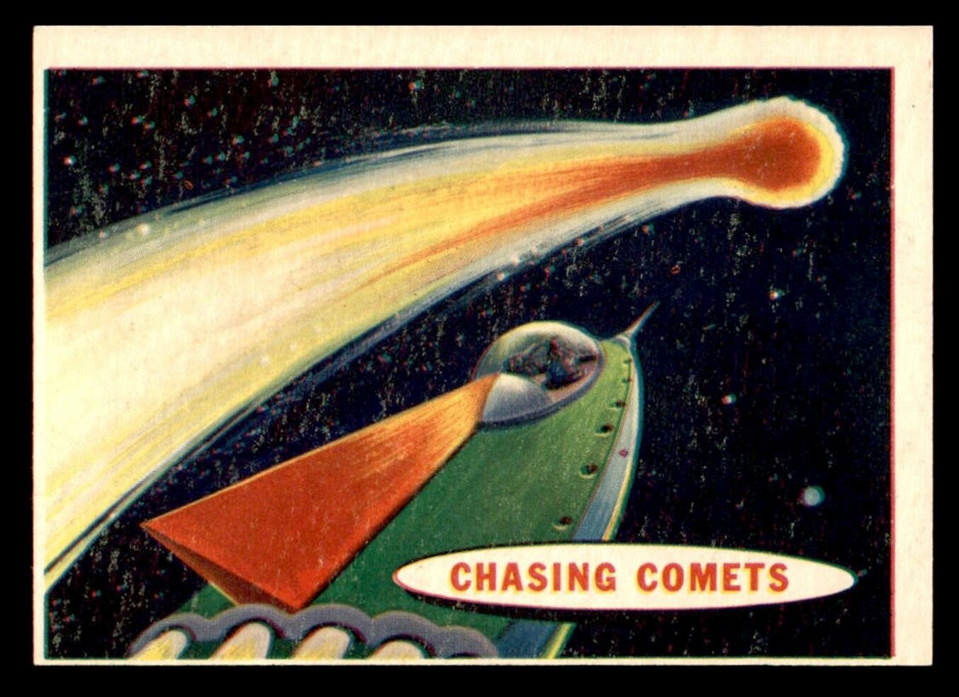 1957 Topps Space #65 Chasing Comets EX/MT *d2