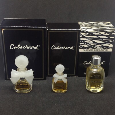 GRES CABOCHARD Parfum 1,8ml Eau de Parfum 3,2ml EDT 6,9ML Miniatur Vintage1990