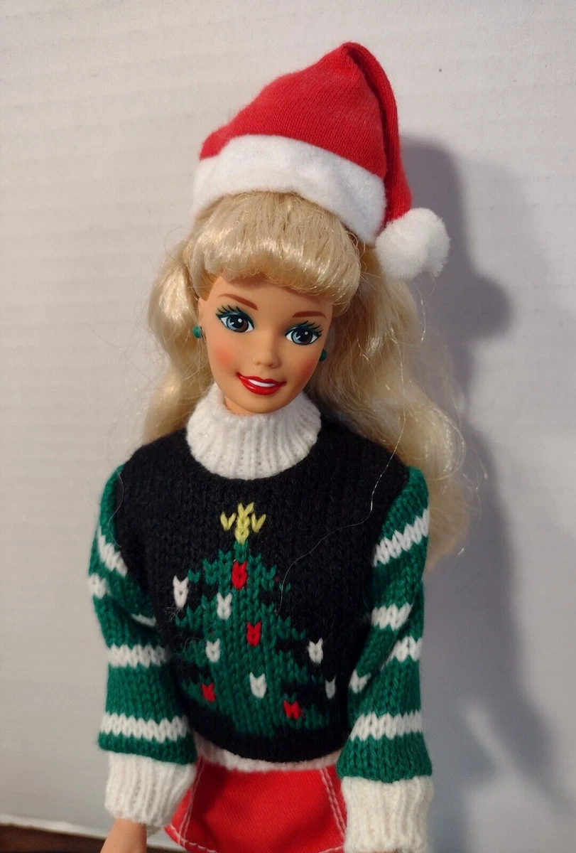 Barbie navideña online 1996