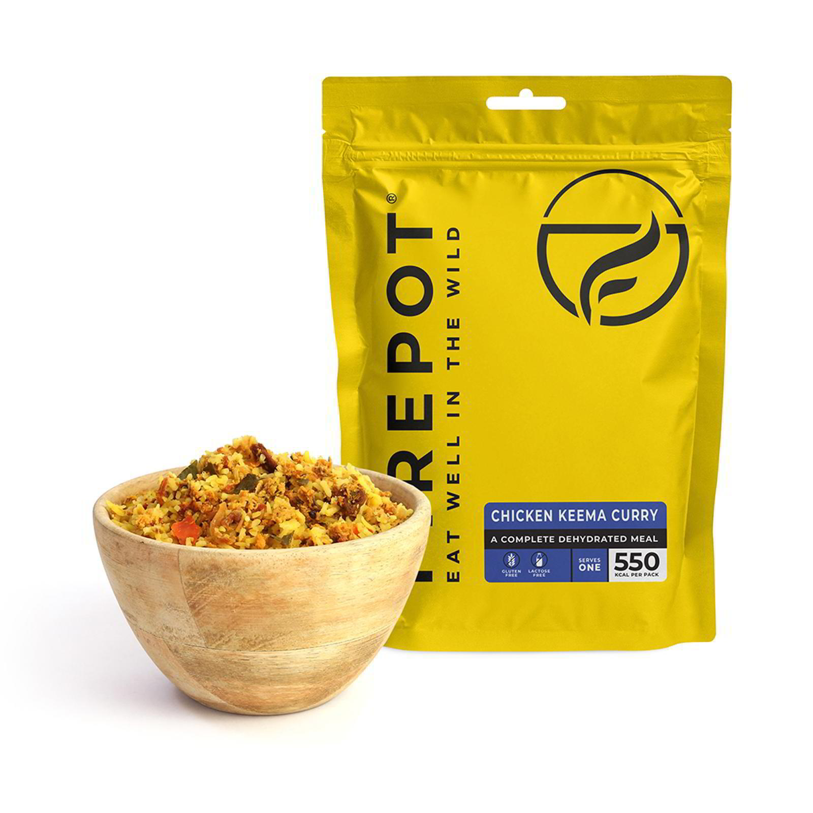 Firepot Food Dehydrated Meals in Chicken Keema Curry Reg