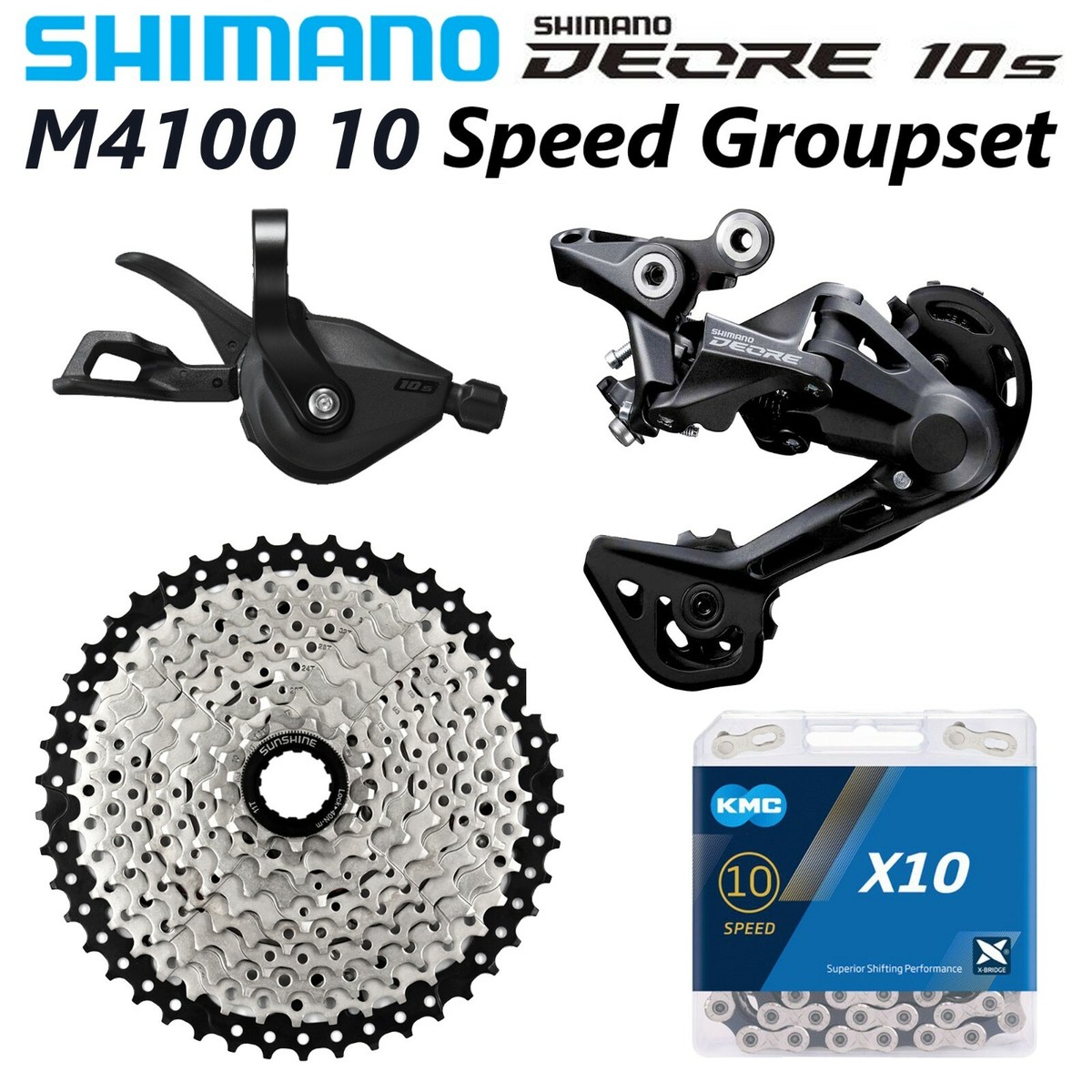 Deore 10s コンポセット SHIMANO Deore 10s MTB クロスバイク コンポ