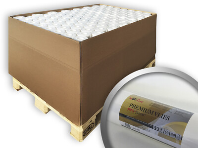 Renoviervlies PROFHOME PremiumVlies 150 g Profi-Malervlies weiß | 1 Pal. 2000 qm