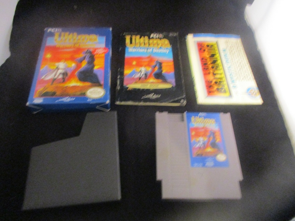 Ultima Warriors of Destiny (Nintendo NES 1993) COMPLETE w/ Box