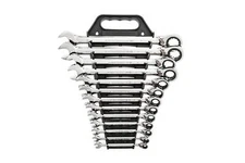 	GEARWRENCH 13 Pc. 12 Pt. Reversible Ratcheting Combination Wrench Set SAE -	