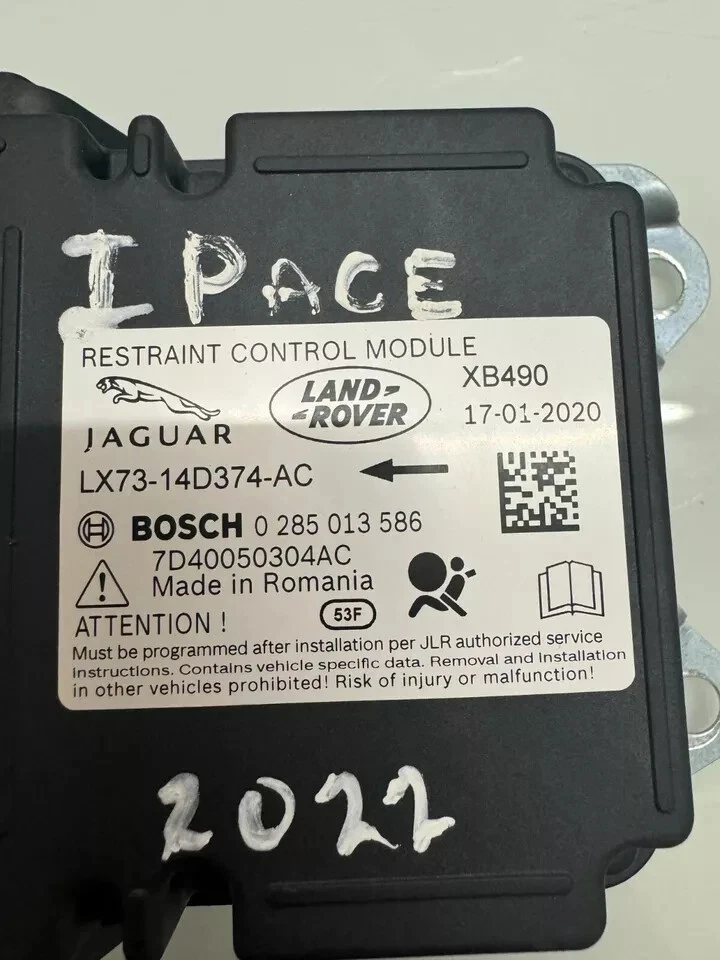 JAGUAR I PACE X590 / RANGE ROVER VELAR L560 SRS CONTROL UNIT LX73-14D374-AC - Image 2 of 2