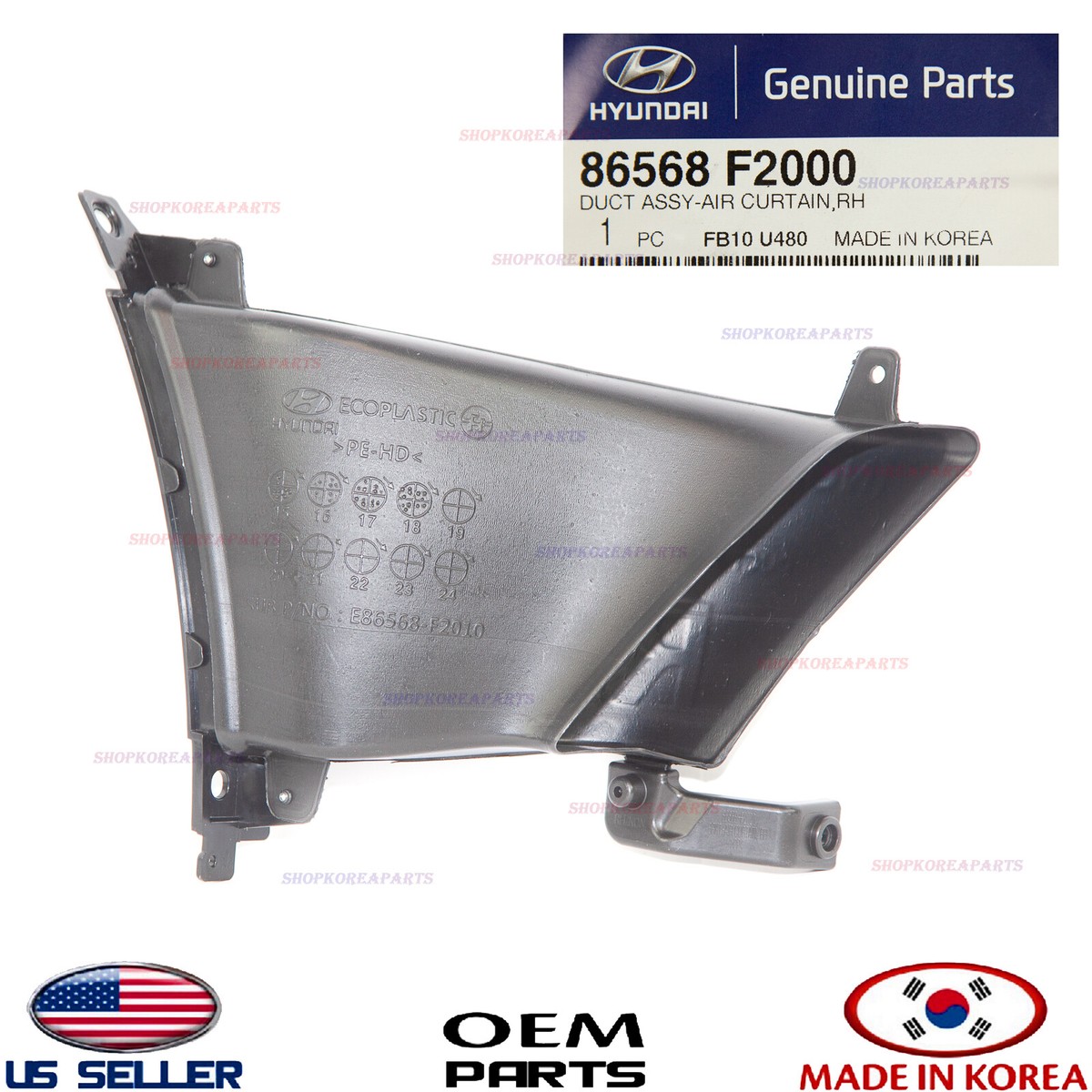 A-TRAK❗️ Genuine OEM Brake Air Duct for Hyundai 86568F2000 for sale online