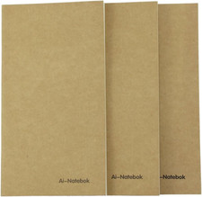 Travelers Notebook Inserts Lined Paper, Refill for Travel Journal, 7.5 X4 Inc...