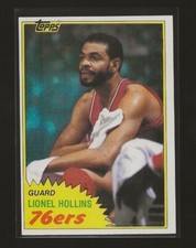 1981-82 TOPPS LIONEL HOLLINS #31 NRMT HIGH GRADE