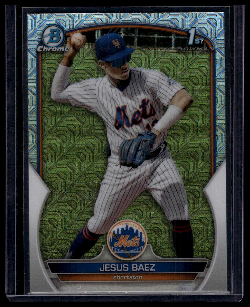 2023 Bowman #BCP-12 Jesus Baez Chrome Prospects Mojo Refractors